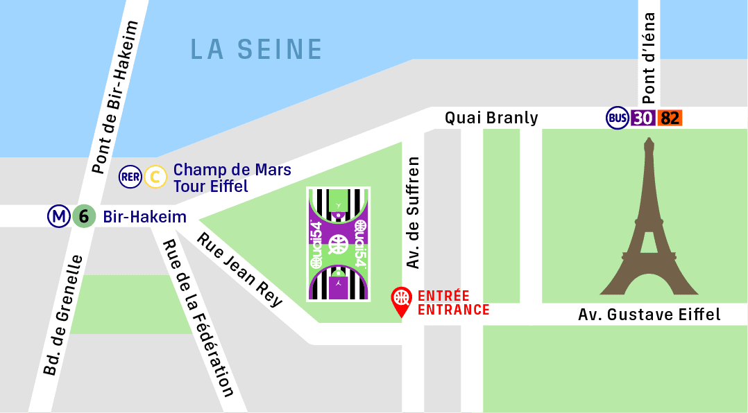 PLAN D'ACCÈS